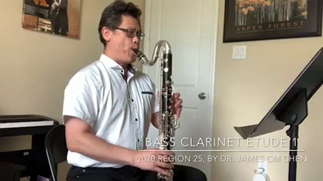 2020 Region 25 Bass Clarinet Etude 1 смотреть онлайн