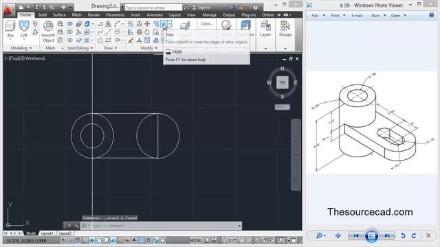 3D Modelling with AutoCAD: Model 3 смотреть онлайн
