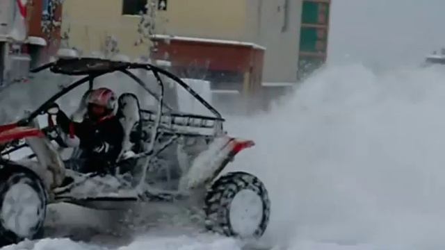 FunCruiser FC1100 4х4 зимний тест .rmvb