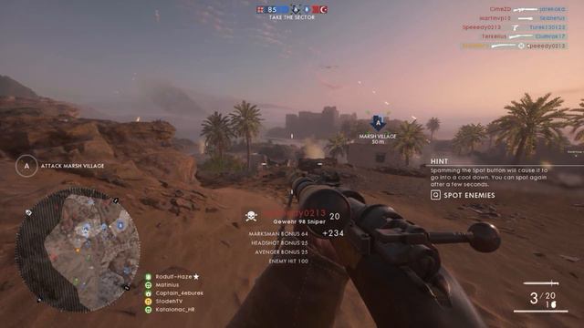BATTLEFIELD 1 INSANE GEWEHR SNIPER STREAKS | BF1 Scout Gameplay смотреть онлайн
