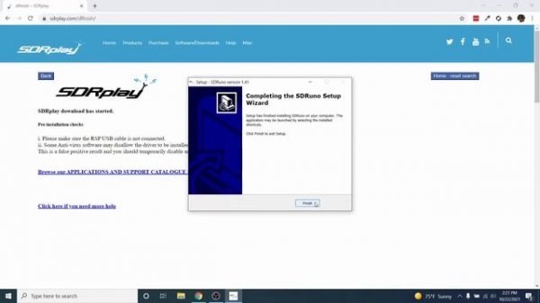 Install SDRuno for RTL SDR in Win 10