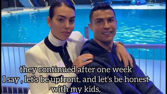 Cristiano Ronaldo & Georgina Rodriguez Cute baby Last moments...☺️ смотреть онлайн