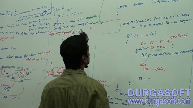 Core Java -java.lang.package-String class - predefined and customized equals(-) method Part -4 смотреть онлайн