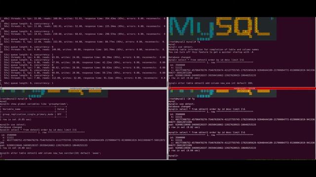 MySQL Group Replication - Videocast 1: concurrent DDLs смотреть онлайн
