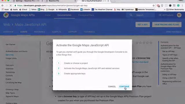 Reactive Pro: Intro to google map api key and geobox смотреть онлайн