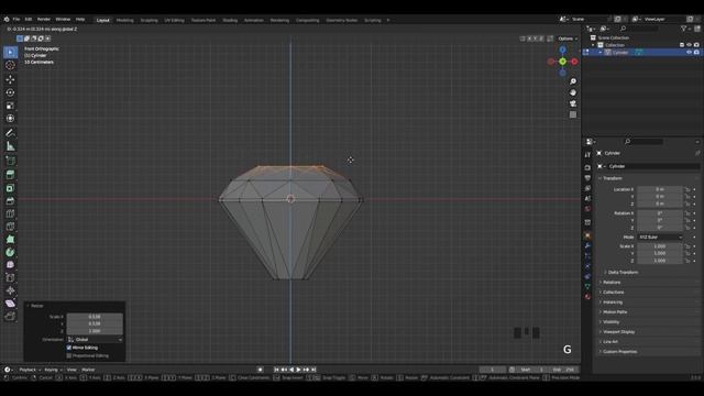 Blender Diamond Creation: The Complete Step-by-Step Guide in Blender 3.5 смотреть онлайн