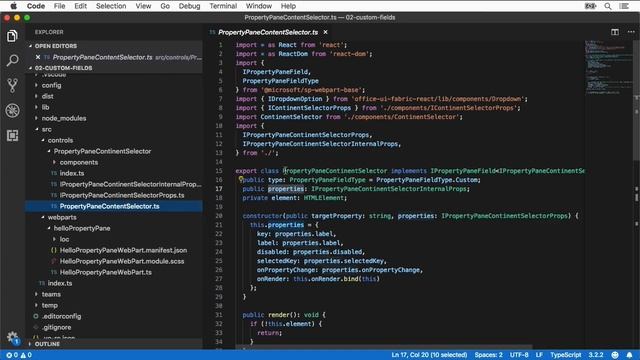SharePoint Framework Training - Working with the Web Part Property Pane смотреть онлайн