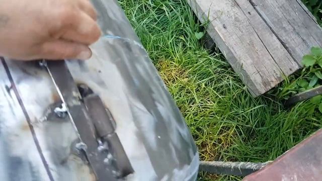 Гриль для барбекю своими руками смотреть онлайн