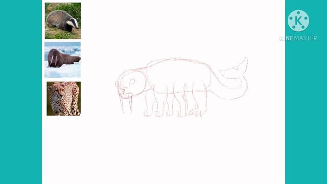 Drawing a Hybrid Animal! смотреть онлайн