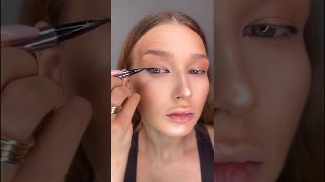 Забыла про макияж❗️новогодний макияж на любой типаж?смотри❗️ #shorts #видео #макияж #девушка смотреть онлайн
