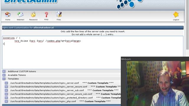 404 not found nginx server Apache Directadmin смотреть онлайн