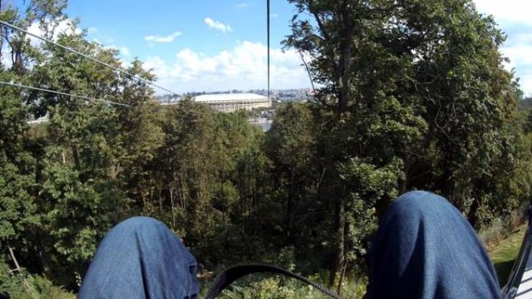 Skypark Москва - Zipline GoPro