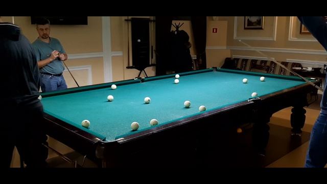 Удачный нечаянный шар - фукс по малой диагонали в русском бильярде смотреть онлайн