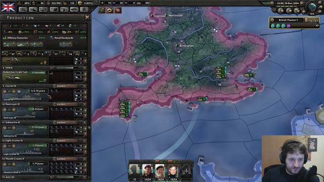 Hearts of Iron 4: Millennium Dawn - Restore the British Empire #8 | Planning the Invasion! смотреть онлайн