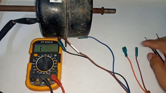 5 Wires Single Phase Fan Motor Trace Connections [H,M,L] Wire & Make Connections