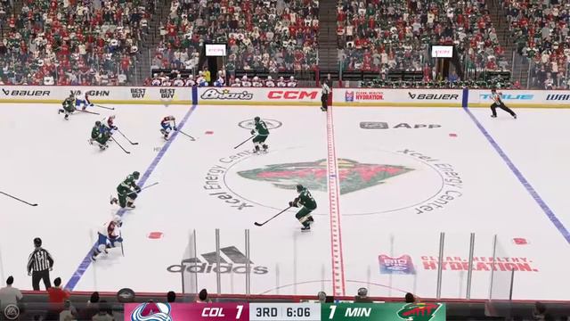 Colorado vs Minnesota NHL 23 GM Connected Hockey League смотреть онлайн