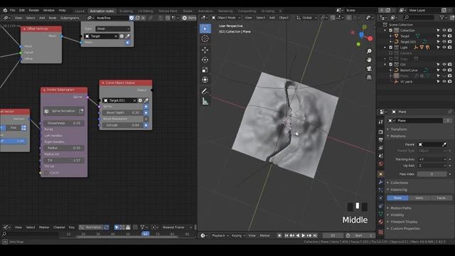 [Noding] Procedural River V1 - blender animation nodes смотреть онлайн