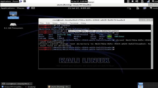 Hack Linux password using kali linux livd cd смотреть онлайн