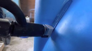 Ремонт пластиковой емкости сварочным экструдером (Ремонт бака , сварка пластика)