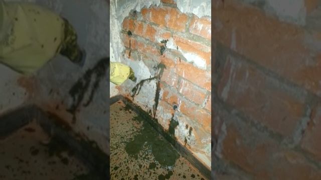 Инъектирование кирпичной кладки Термоцементом смотреть онлайн