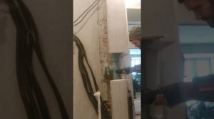 Сабельная пила  Milwaukee демонтаж 89 труба