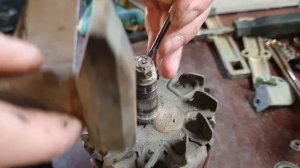 Замена контактных ( токосъёмных ) колец на генераторе Toyota Hilux Surf KZN185 1KZ-TE