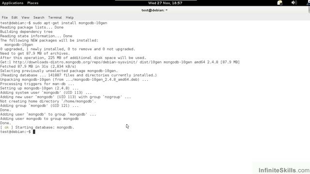 MongoDB Tutorial | Installing MongoDB On Debian Or Ubuntu Linux смотреть онлайн