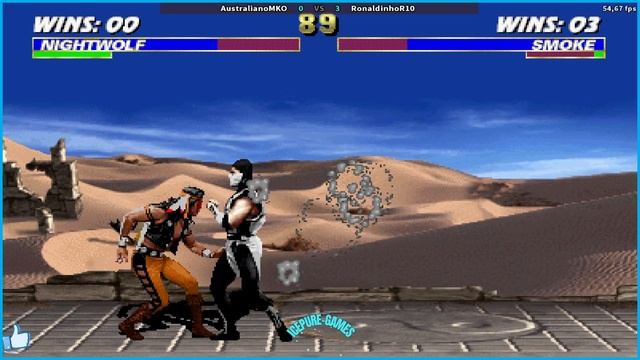 UMK3 PLUS Australiano vs RonaldinhooR10 смотреть онлайн