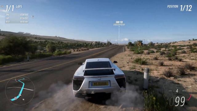 Forza Horizon 5 PC Lexus LFA The Goliath Race Max Settings | RTX 3090 | 4K 60FPS