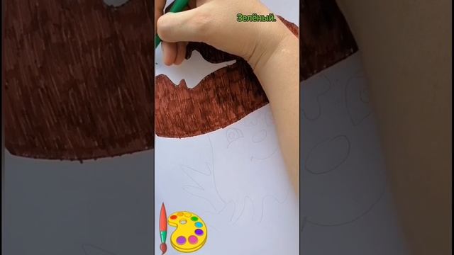 Рисуем Гриб. смотреть онлайн