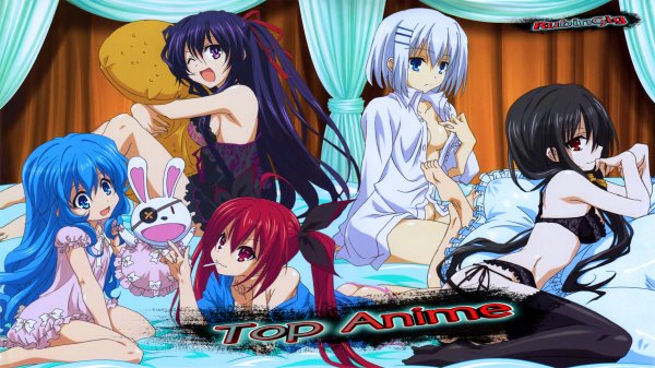 Топ Аниме в Жанре Гарем