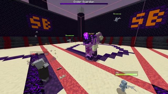 Raid Gang vs L_Ender's Cataclysm | Minecraft Mob Battle смотреть онлайн