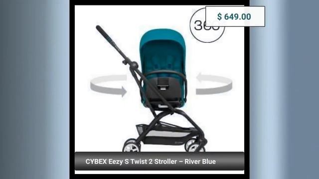 CYBEX Eezy S Twist 2 Stroller – River Blue смотреть онлайн
