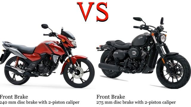 Honda CBF 125 vs Hyosung Aquila GV 125 Test specification comparison смотреть онлайн