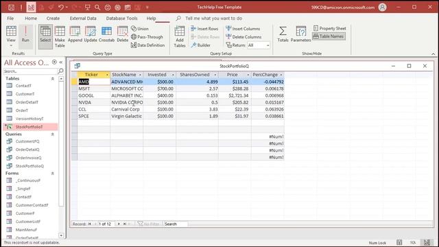 Viewing Your Stock Portfolio Data in Microsoft Access by Linking to an Excel Spreadsheet смотреть онлайн