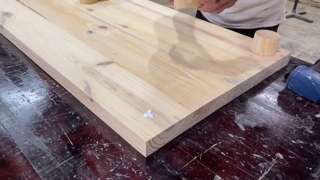 How to Assemble Extremely Sturdy Wooden Strips // Skills to Make a Strong Table With Unique Drawer смотреть онлайн