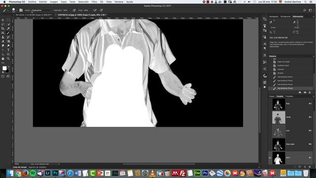 Quitar Croma en Photoshop Mezclando Canales (PSD Box) смотреть онлайн