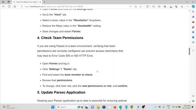 How To Fix Parsec Error Code 500, 503 Http Error смотреть онлайн
