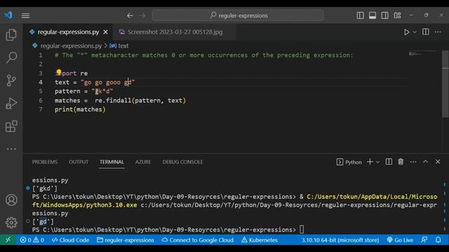 Python Day 09 : Regular Expressions in Python смотреть онлайн