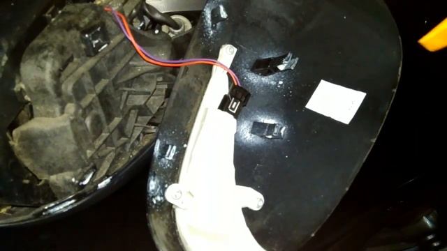 Uk Honda Civic 8th gen mirror indicator repeater lense change replace смотреть онлайн