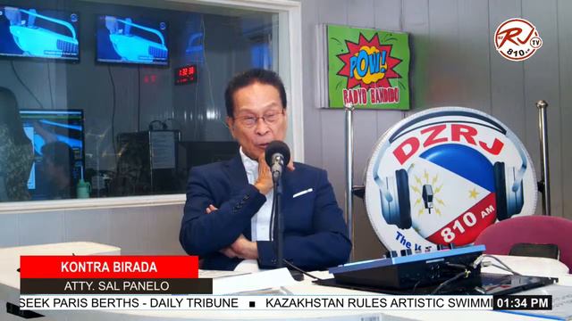 𝗞𝗼𝗻𝘁𝗿𝗮 𝗕𝗶𝗿𝗮𝗱𝗮 Hosted by Atty. Sal Panelo - March 08, 2024 смотреть онлайн