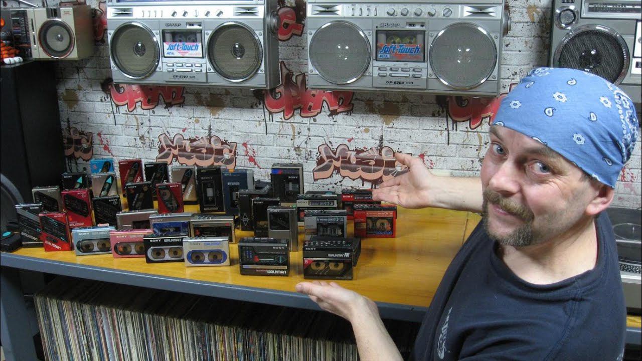 Walkmans Collection-5 / Коллекция кассетных плееров 80х часть-5 смотреть онлайн