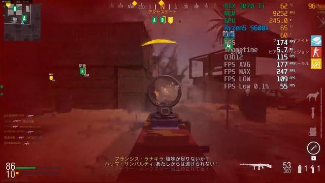 COD:VANGUARD GAME PLAY with Ryzen5 5600x RTX 3070TI,1080p　Middle settings смотреть онлайн