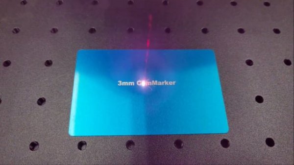 ComMarker: Review from 'James Biggar ' 3D Metal Engraving W/ ComMarker B4 Fiber Laser: Review