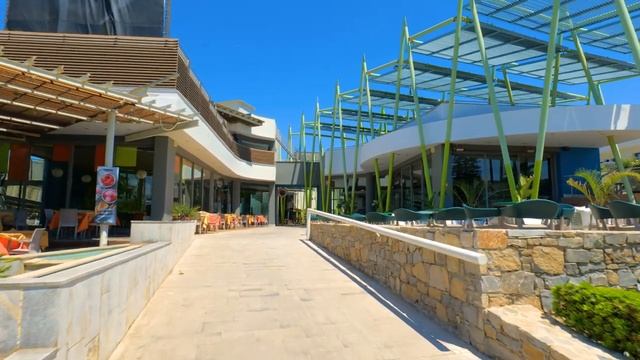 Crete Greece, Ammoudara Heraklion, Walking Tour In 4K, Greece 2022