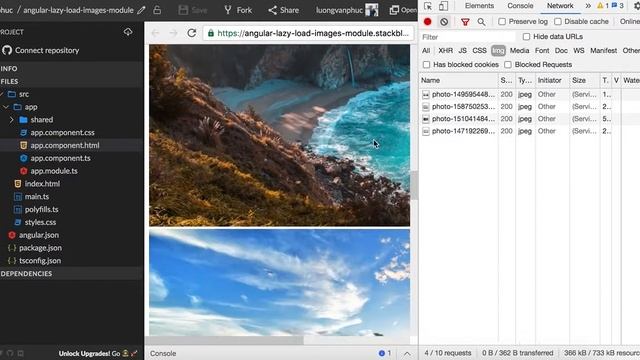 Angular - Lazy load images in Angular project смотреть онлайн