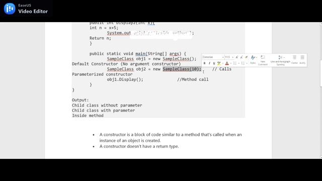 Constructor and Method | Java | Java program | Java Interview смотреть онлайн