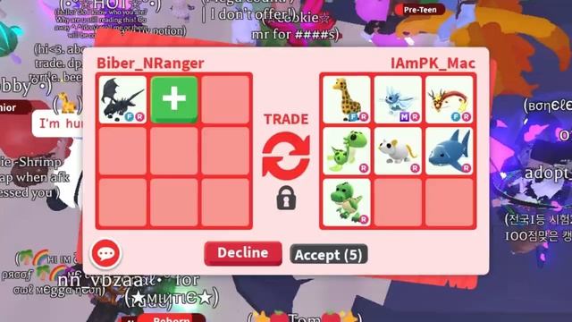 TRADING FR SHADOW DRAGON ROBLOX ADOPT ME смотреть онлайн