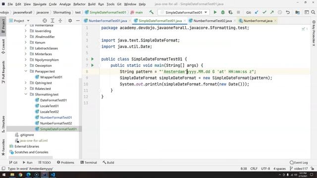 118 - Utility Classes - SimpleDateFormat смотреть онлайн