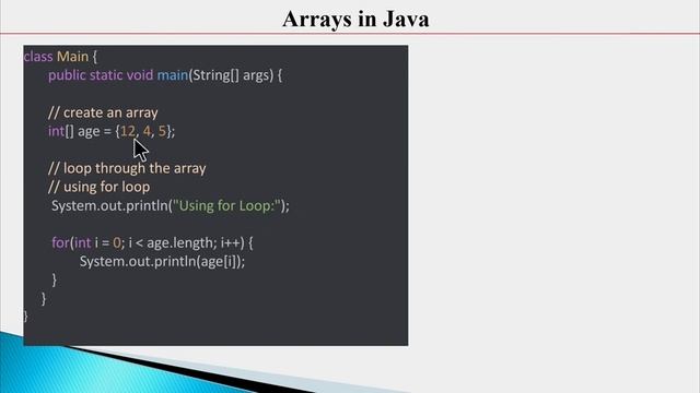 Arrays and Strings in Java смотреть онлайн